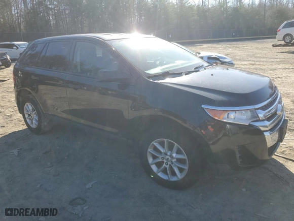 2014 Ford Edge SE with VIN 2FMDK3GC0EBA34826, listed as a Copart auction lot 48632705 with 217,595 mi miles and Clean Title. Bid and sale history available at carsss.com. Image 4.