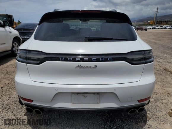 2019 Porsche Macan S with VIN WP1AB2A5XKLB34020, listed as a Copart auction lot 53504225 with 59,942 mi miles and Salvage title. Bid and sale history available at DreamBid. Image 6.