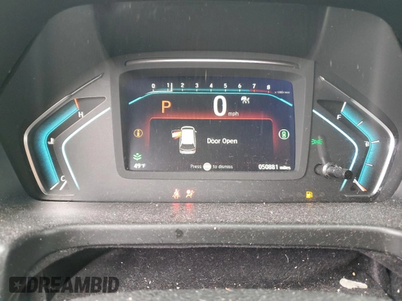 2022 Honda Odyssey Touring z VIN 5FNRL6H89NB039089, wystawiony jako Copart lot #81227004 z przebiegiem 50 881 mil mil oraz Szkoda całkowita • Salvage title. Historia ofert i sprzedaży dostępna na DreamBid. Obrazek 9.