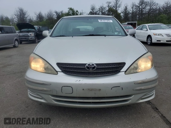 2004 Toyota Camry LE with VIN JTDBE32K840266737, listed as a Copart auction lot 58187325 with 172,013 mi miles and Clean title. Bid and sale history available at DreamBid. Image 5.