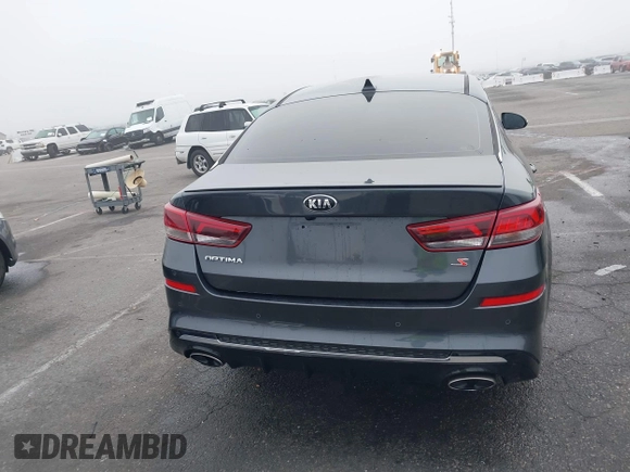 2020 Kia Optima LX with VIN 5XXGT4L30LG395318, listed as a IAAI auction lot 41667391 with 44,727 mi miles. Bid and sale history available at carsss.com. Image 16.