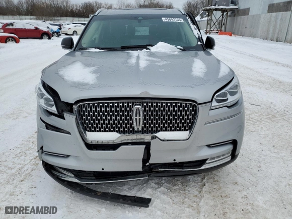 2021 Lincoln Aviator Reserve with VIN 5LM5J7XC1MGL02253, listed as a Copart auction lot 45842735 with 61,505 mi miles and Clean Title. Bid and sale history available at carsss.com. Image 5.