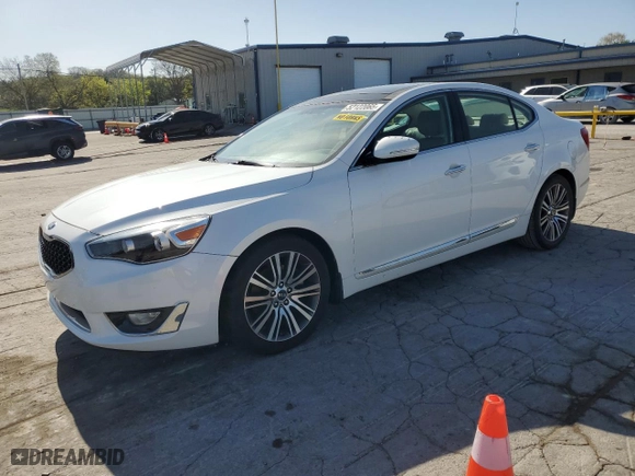 2014 Kia Cadenza Premium with VIN KNALN4D79E5126426, listed as a Copart auction lot 52122065 with NaN miles and Clean Title. Bid and sale history available at carsss.com. Image 1.