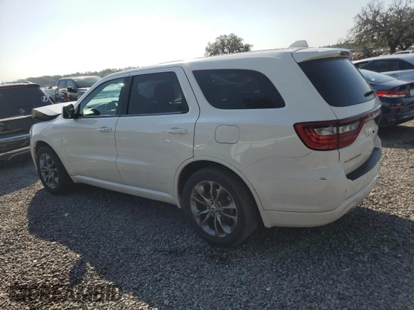 2019 Dodge Durango GT Plus with VIN 1C4RDHDG5KC549664, listed as a Copart auction lot 51383395 with 104,278 mi miles and Non Repairable. Bid and sale history available at carsss.com. Image 2.