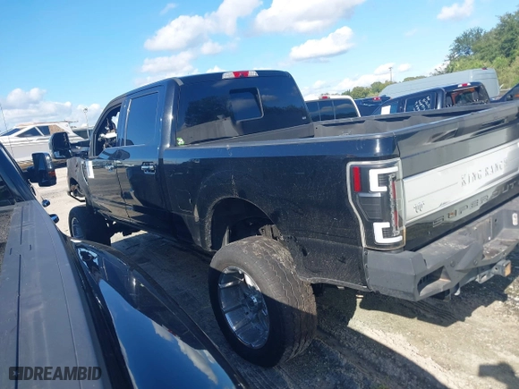 2017 Ford Super Duty F-250 SRW Lariat with VIN 1FT7W2BT1HED50266, listed as a IAAI auction lot 41149852 with 1 mi miles. Bid and sale history available at carsss.com. Image 3.