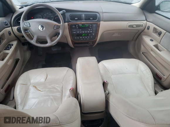 2001 Mercury Sable LS with VIN 1MEHM55S01G642160, listed as a Copart auction lot 55832175 with 79,554 mi miles and Clean Title. Bid and sale history available at DreamBid. Image 8.