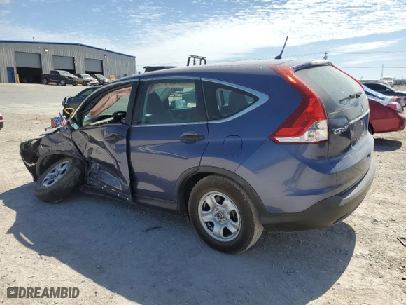 2013 Honda CR-V LX with VIN 2HKRM4H32DH694796, listed as a Copart auction lot 50280885 with 95,203 mi miles and Salvage Title. Bid and sale history available at carsss.com. Image 2.