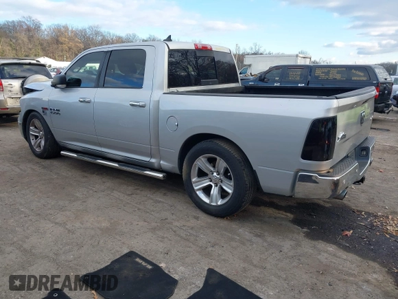 2014 Ram 1500 Big Horn with VIN 1C6RR7LM1ES370977, listed as a IAAI auction lot 41037510 with 145,692 mi miles and . Bid and sale history available at DreamBid. Image 3.