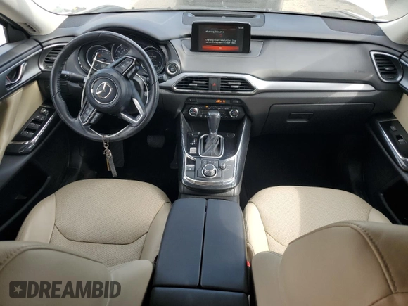 2018 Mazda CX-9 Touring with VIN JM3TCACY0J0209064, listed as a Copart auction lot 53826185 with 109,072 mi miles and Salvage title. Bid and sale history available at DreamBid. Image 8.