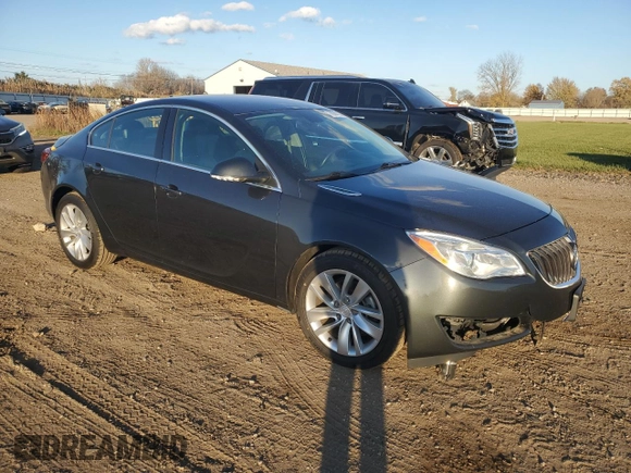 2014 Buick Regal with VIN 2G4GK5EX5E9217404, listed as a Copart auction lot 79680124 with 144,465 mi miles and Salvage Title. Bid and sale history available at carsss.com. Image 4.