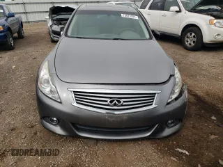 2015 Infiniti Q40 with VIN JN1CV6AR5FM523081, listed as a Copart auction lot 73023204 with 123,105 mi miles and Salvage Title. Bid and sale history available at carsss.com. Image 5.