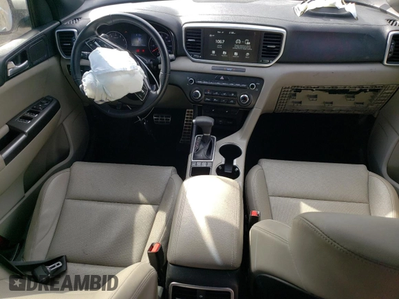 2020 Kia Sportage S with VIN KNDP6CAC5L7702138, listed as a Copart auction lot 45701155 with 73,422 mi miles and Salvage Title. Bid and sale history available at carsss.com. Image 8.