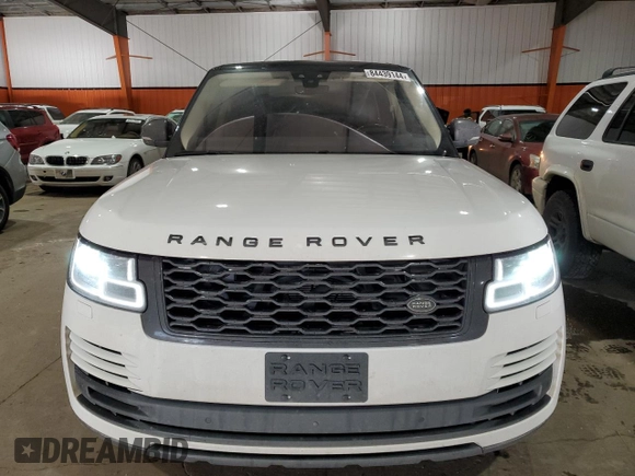 2020 Land Rover Range Rover z VIN SALGS5SEXLA572439, wystawiony jako Copart lot #84439144 z przebiegiem 64 829 mil mil oraz Czysty tytuł • Clean title. Historia ofert i sprzedaży dostępna na DreamBid. Obrazek 5.