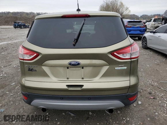 2013 Ford Escape SE with VIN 1FMCU0GX2DUC45476, listed as a Copart auction lot 51909325 with 91,185 mi miles and Salvage title. Bid and sale history available at DreamBid. Image 6.