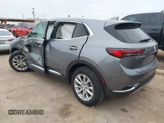 2021 Buick Envision Preferred with VIN LRBFZMR45MD164984, listed as a IAAI auction lot 41378965 with 50,102 mi miles and . Bid and sale history available at carsss.com. Image 3.