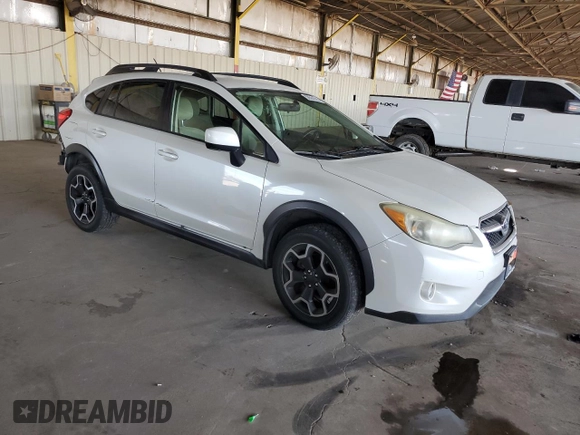 2014 Subaru Crosstrek Premium with VIN JF2GPACC6E8290552, listed as a Copart auction lot 58564385 with 117,626 mi miles and Salvage title. Bid and sale history available at DreamBid. Image 4.