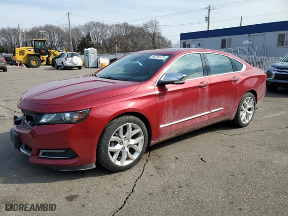 2014 Chevrolet Impala LTZ with VIN 1G1155S35EU152892, listed as a Copart auction lot 46735125 with 94,702 mi miles and Salvage Title. Bid and sale history available at carsss.com. Image 1.