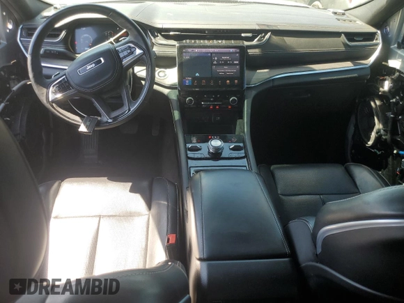 2021 Jeep Grand Cherokee Overland with VIN 1C4RJKDG8M8115783, listed as a Copart auction lot 61402645 with 55,387 mi miles and Salvage title. Bid and sale history available at DreamBid. Image 8.