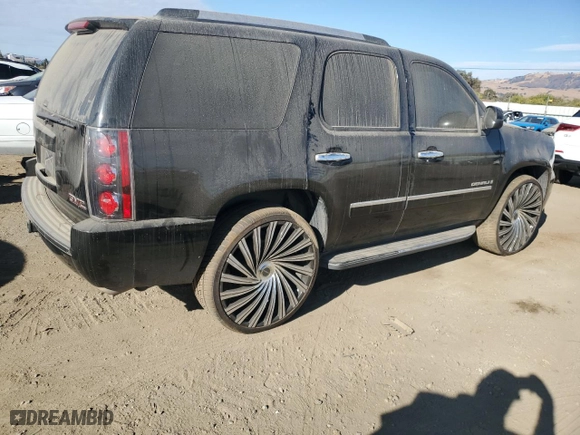 2009 GMC Yukon Denali with VIN 1GKFK03289R220744, listed as a Copart auction lot 78899034 with 164,935 mi miles and Clean Title. Bid and sale history available at carsss.com. Image 3.
