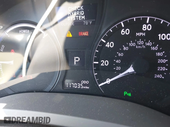 2013 Lexus RX 450h with VIN JTJBC1BAXD2053422, listed as a IAAI auction lot 42304531 with 117,035 mi miles and . Bid and sale history available at DreamBid. Image 7.