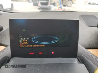 2015 BMW i3 z VIN WBY1Z2C51FV555885, wystawiony jako Copart lot #48160405 z przebiegiem 72 221 mil mil oraz Szkoda całkowita • Salvage title. Historia ofert i sprzedaży dostępna na DreamBid. Obrazek 9.