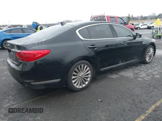 2015 Kia K900 Luxury with VIN KNALW4D46F6025309, listed as a IAAI auction lot 41316628 with 152,925 mi miles. Bid and sale history available at carsss.com. Image 4.