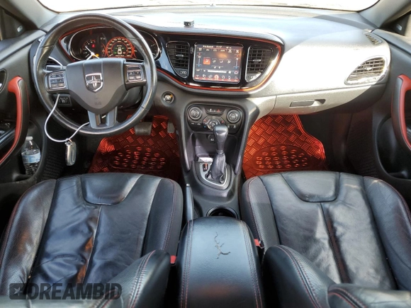 2014 Dodge Dart GT with VIN 1C3CDFEBXED866761, listed as a Copart auction lot 76047754 with 113,311 mi miles and Salvage title. Bid and sale history available at DreamBid. Image 8.