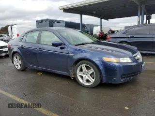 2006 Acura TL with VIN 19UUA66226A046816, listed as a Copart auction lot 44070205 with 180,346 mi miles and Salvage Title. Bid and sale history available at carsss.com. Image 4.