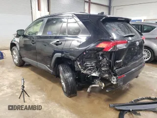 2023 Toyota RAV4 Hybrid XLE with VIN JTMRWRFV7PD199631, listed as a Copart auction lot 46298135 with 12,655 mi miles and Salvage Title. Bid and sale history available at carsss.com. Image 2.