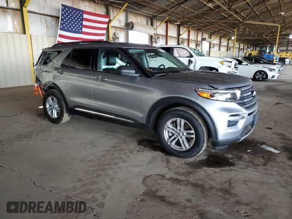 2023 Ford Explorer XLT with VIN 1FMSK7DH7PGA86447, listed as a Copart auction lot 49161765 with 49,840 mi miles and Salvage Title. Bid and sale history available at carsss.com. Image 4.