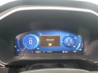 2020 Ford Escape SE Sport Hybrid with VIN 1FMCU0BZ4LUC32901, listed as a Copart auction lot 42052085 with 77,689 mi miles and Salvage Title. Bid and sale history available at DreamBid. Image 9.
