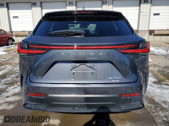 2024 Lexus NX 350 Premium с VIN 2T2GGCEZ7RC051044, выставлен на аукционе Copart как лот 45935885 с пробегом 9 768 миль миль и Списание • Salvage title. История ставок и продаж доступна на DreamBid. Изображение 6.
