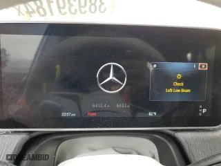 2023 Mercedes-Benz EQS with VIN 4JGDM2EBXPA019280, listed as a Copart auction lot 38939184 with 6,432 mi miles. Bid and sale history available at carsss.com. Image 9.
