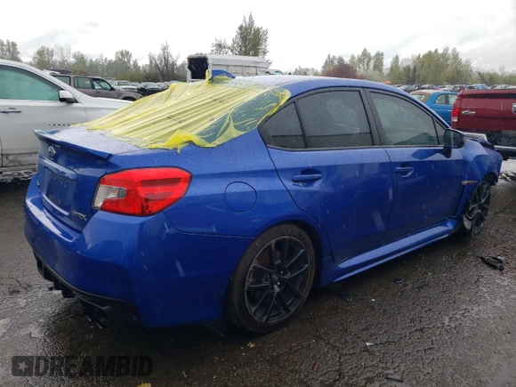2020 Subaru WRX Limited with VIN JF1VA1P63L8817090, listed as a Copart auction lot 52309665 with Not provided miles and Salvage title. Bid and sale history available at DreamBid. Image 3.