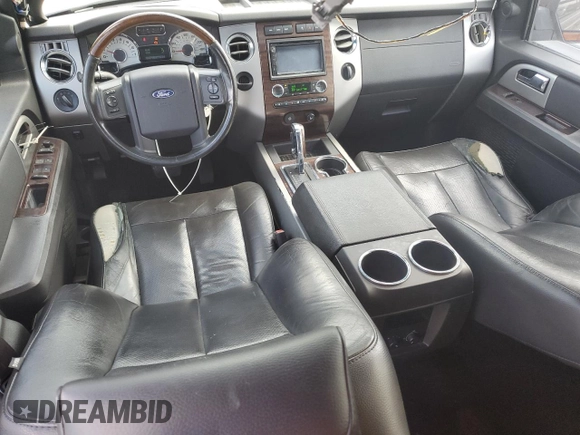 2008 Ford Expedition Max Limited with VIN 1FMFK19508LA74419, listed as a Copart auction lot 61180105 with 228,175 mi miles and Salvage title. Bid and sale history available at DreamBid. Image 8.