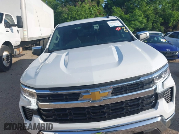 2025 Chevrolet Silverado 1500 LT with VIN 1GCPACED9SZ121665, listed as a IAAI auction lot 42086542 with 21,885 mi miles and . Bid and sale history available at DreamBid. Image 12.