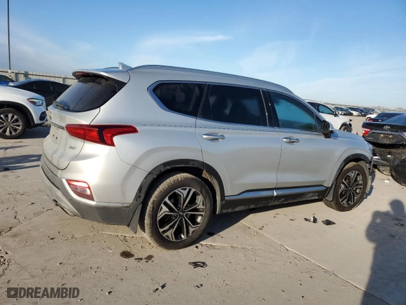 2019 Hyundai Santa Fe Limited with VIN 5NMS53AA1KH036270, listed as a Copart auction lot 88926935 with 0 mi miles and Salvage Title. Bid and sale history available at carsss.com. Image 3.