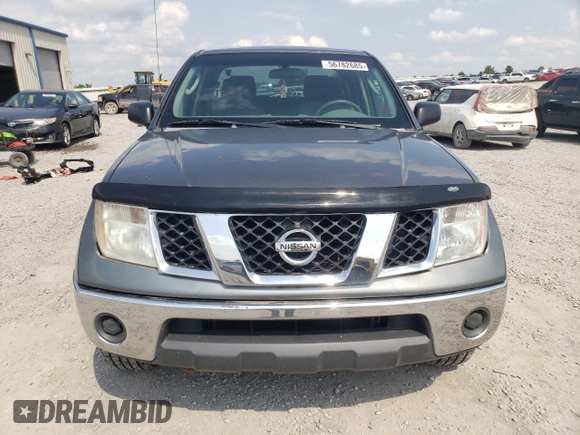 2008 Nissan Frontier SE with VIN 1N6AD07W68C427144, listed as a Copart auction lot 56782685 with 177,999 mi miles and Salvage title. Bid and sale history available at DreamBid. Image 5.