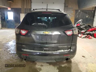 2015 Chevrolet Traverse LTZ with VIN 1GNKVJKD9FJ276025, listed as a Copart auction lot 45965035 with 160,552 mi miles and Salvage Title. Bid and sale history available at DreamBid. Image 6.