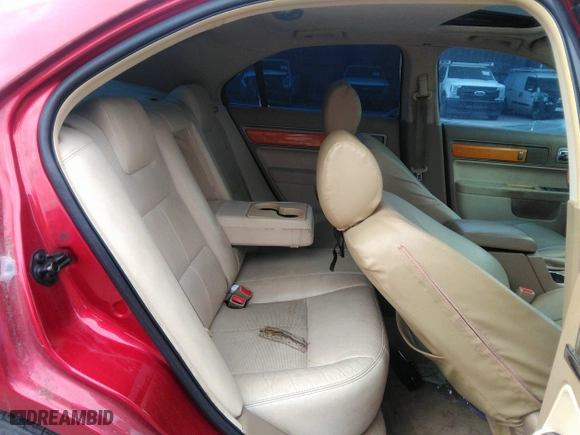 2008 Lincoln MKZ with VIN 3LNHM26TX8R643810, listed as a IAAI auction lot 41735436 with 155,144 mi miles. Bid and sale history available at carsss.com. Image 8.