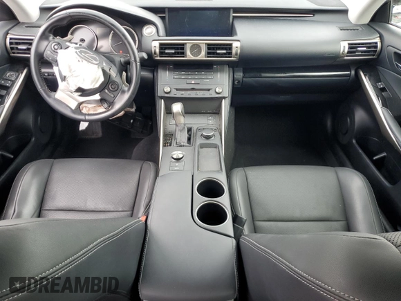 2016 Lexus IS 300/350 with VIN JTHCM1D27G5010703, listed as a Copart auction lot 58525745 with 50,046 mi miles and Salvage title. Bid and sale history available at DreamBid. Image 8.
