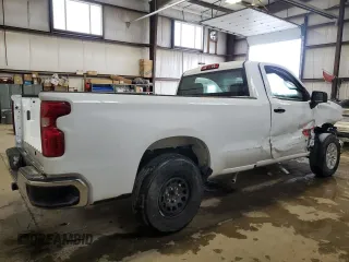 2024 Chevrolet Silverado 1500 Work Truck with VIN 3GCNAAED6RG346499, listed as a Copart auction lot 50936585 with 4,470 mi miles and Clean Title. Bid and sale history available at carsss.com. Image 3.