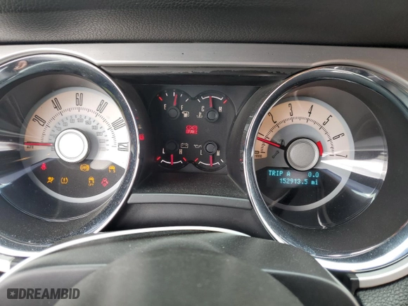 2010 Ford Mustang V6 with VIN 1ZVBP8EN8A5118645, listed as a Copart auction lot 47848505 with 152913 miles and Salvage Title. Bid and sale history available at carsss.com. Image 9.