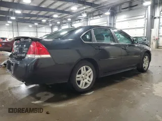 2012 Chevrolet Impala LT Retail with VIN 2G1WB5E34C1109454, listed as a Copart auction lot 45584135 with 144,002 mi miles and Salvage Title. Bid and sale history available at DreamBid. Image 3.