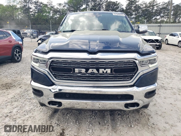 2023 Ram 1500 Limited with VIN 1C6SRFHT4PN502708, listed as a Copart auction lot 51549235 with 31,950 mi miles and Salvage title. Bid and sale history available at DreamBid. Image 5.