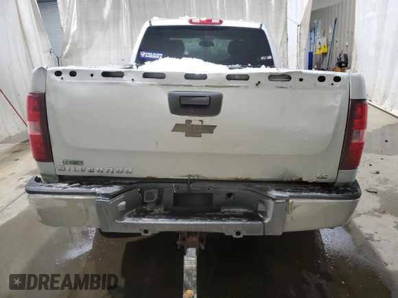 2010 Chevrolet Silverado 1500 LS with VIN 1GCSKREA4AZ251643, listed as a Copart auction lot 88511085 with 136,052 mi miles and Salvage Title. Bid and sale history available at DreamBid. Image 6.