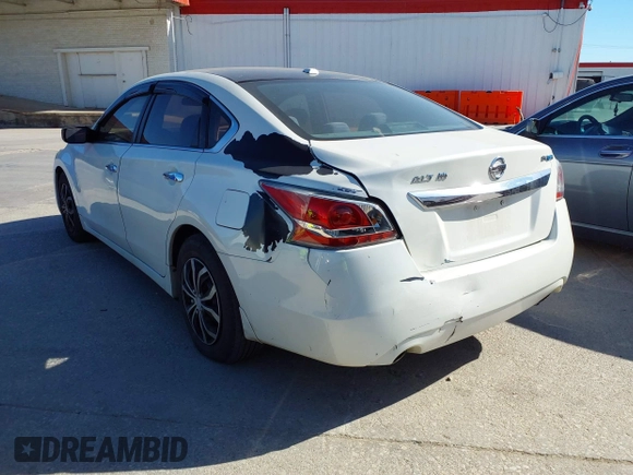 2015 Nissan Altima S with VIN 1N4AL3AP9FN320475, listed as a IAAI auction lot 41875010 with 144,899 mi miles and . Bid and sale history available at DreamBid. Image 3.