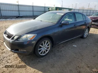 2007 Lexus GS 350 with VIN JTHCE96S470004699, listed as a Copart auction lot 83096404 with 191,857 mi miles and Salvage Title. Bid and sale history available at carsss.com. Image 1.