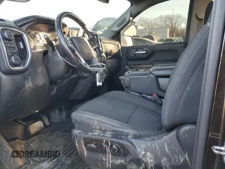 2019 Chevrolet Silverado 1500 RST with VIN 1GCRYEEK2KZ283202, listed as a Copart auction lot 89362205 with 111,596 mi miles and Salvage Title. Bid and sale history available at DreamBid. Image 7.