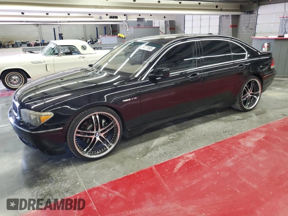 2003 BMW 7 Series with VIN WBAGN83473DK10330, listed as a Copart auction lot 54171595 with 152,950 mi miles and Clean title. Bid and sale history available at DreamBid. Image 1.